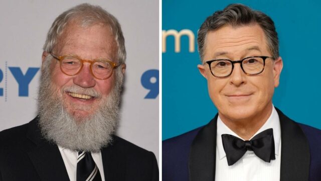 David Letterman diz que tem 'todo o direito de ficar David Letterman diz que tem 'todo o direito de ficar chateado' com o cancelamento do 'show tardio', tira o palco da mobília do cenário