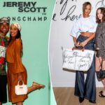 Festa de Zoey Deutch Longchamp x Jeremy Scott