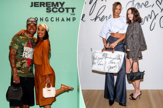 Dentro da festa de colaboração Longchamp x Jeremy Scott: estrelas Festa de Zoey Deutch Longchamp x Jeremy Scott