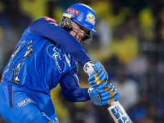 Departamentos de Rickelton depois de marcar 37 corridas; MI alcança 90 corridas em 10 saldos contra CSK Departamentos de Rickelton depois de marcar 37 corridas; MI alcança 90 corridas em 10 saldos contra CSK