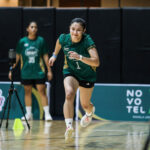 Aspirante Detdet Pepito durante o PVL Draft Combine Dia 1.