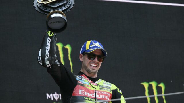Di Giannantonio vence o acidente da Catalunya MotoGP e Alex Márquez é levado ao hospital

