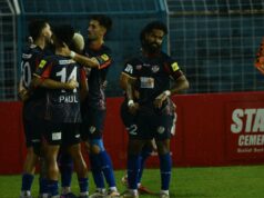 Diamond Harbour derrota o Rajasthan United e fica a poucos centímetros do título da Liga Indiana de Futebol Diamond Harbour derrota o Rajasthan United e fica a poucos centímetros do título da Liga Indiana de Futebol