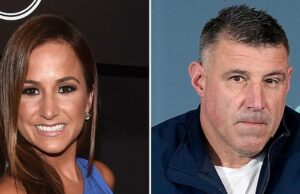 Dianna Russini e marido vistos juntos pela primeira vez desde o drama de Vrabel Dianna Russini deu conselhos sobre beijos a Mike Vrabel no clipe ressurgido