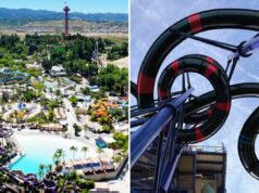 Dois gigantescos parques aquáticos do sul da Califórnia revelam datas de inauguração – com um rio lento sem fim e a única montanha-russa hidromagnética do estado Dois gigantescos parques aquáticos do sul da Califórnia revelam datas de inauguração – com um rio lento sem fim e a única montanha-russa hidromagnética do estado