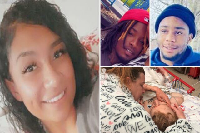Dois homens e uma mulher procurados por causa do tiroteio em Kentucky, onde o pai levou 15 tiros à queima-roupa - e viveu
