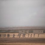 U.S and Moroccan special forces take part in a drill as part of the African Lion military exercise, in Tafraout base, near Agadir, Morocco, Monday, June 14, 2021. With more than 7,000 participants from nine nations and NATO, African Lion is U.S. Africa Command's largest exercise.