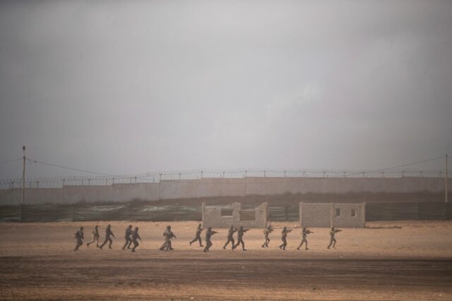 U.S and Moroccan special forces take part in a drill as part of the African Lion military exercise, in Tafraout base, near Agadir, Morocco, Monday, June 14, 2021. With more than 7,000 participants from nine nations and NATO, African Lion is U.S. Africa Command's largest exercise.