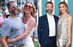 Donald Trump Jr. e Bettina Anderson vistos em um encontro romântico após adiar a data do casamento Donald Trump Jr. e Bettina Anderson vistos em um encontro romântico após adiar a data do casamento