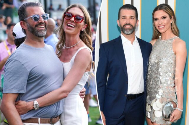 Donald Trump Jr. e Bettina Anderson vistos em um encontro romântico após adiar a data do casamento
