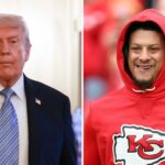 Donald Trump pergunta aos proprietários de churrasco em Kansas City sobre a saúde do QB Patrick Mahomes