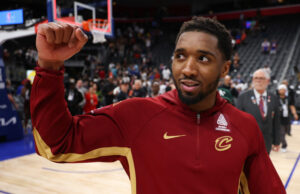Donovan Mitchell, do Cavs, chega às finais da conferência pela primeira vez Donovan Mitchell Cavaliers x Pistons NBA Playoffs, jogo 7