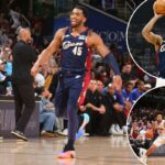 Donovan Mitchell marca 43 pontos e os Cavaliers vencem o jogo 4 para igualar a série com os Pistons
