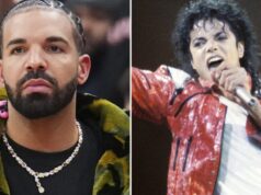 Drake bate o recorde de Michael Jackson de maior número 1 de um artista solo masculino com ‘Janice STFU’ estreia no topo das paradas de singles Drake bate o recorde de Michael Jackson de maior número 1 de um artista solo masculino com 'Janice STFU' estreia no topo das paradas de singles