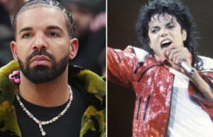 Drake bate o recorde de Michael Jackson de maior número 1 de um artista solo masculino com ‘Janice STFU’ estreia no topo das paradas de singles Drake bate o recorde de Michael Jackson de maior número 1 de um artista solo masculino com 'Janice STFU' estreia no topo das paradas de singles