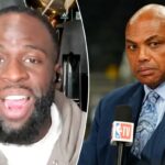 Draymond Green falando para a câmera durante