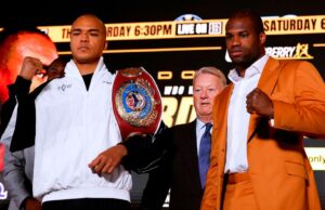 Dubois promete eliminar o ‘lixo’ campeão peso-pesado da WBO, Wardley Dubois promete eliminar o 'lixo' campeão peso-pesado da WBO, Wardley