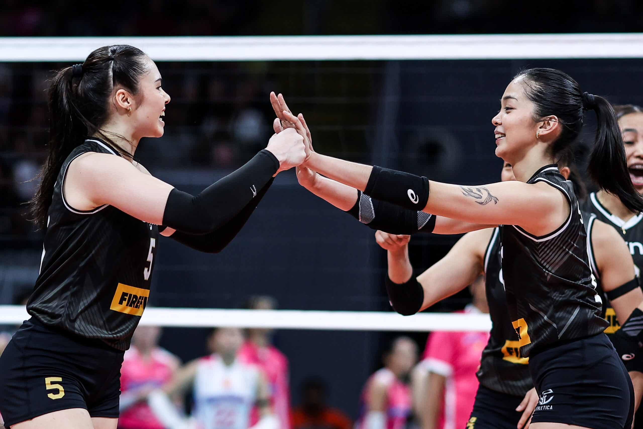 Vanie Gandler (à esquerda) e Erika Santos trarão sua sólida parceria para os Solar Spikers.