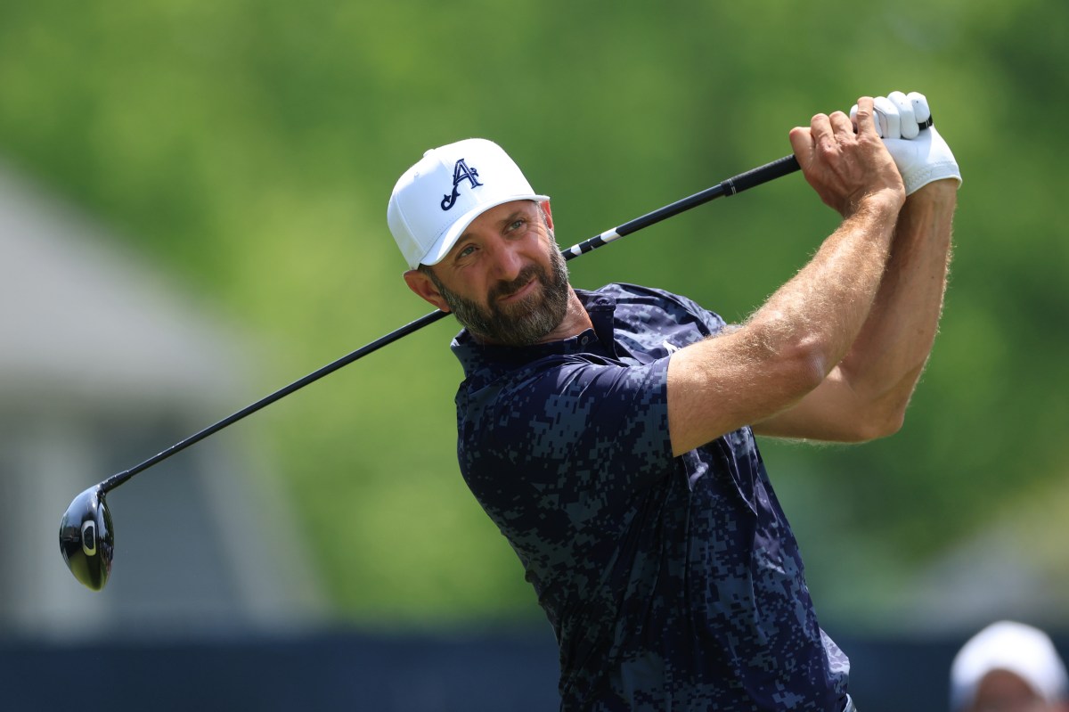Dustin Johnson.
