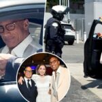 Dwayne 'The Rock' Johnson foi parado pela polícia em Hollywood após a cerimônia da co-estrela na Calçada da Fama