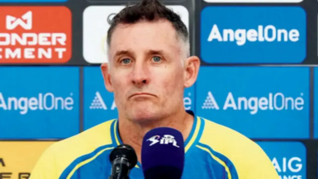 `É como se todo jogo fosse como uma final...`: Michael Hussey, técnico de rebatidas do CSK
