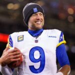 Matthew Stafford #9 of the Los Angeles Rams