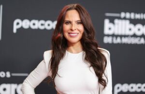 ESCUTE: Kate del Castillo traz ‘La Reina del Sur’ de volta ao Telemundo para a 4ª temporada: ‘Teresa Mendoza Will Be Touching Hell’ Kate del Castillo at the Billboard Latin Music Awards 2022 held at Watsco Center on September 29, 2022 in Coral Gables, Florida. (Photo by Christopher Polk/Billboard via Getty Images)