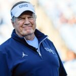 North Carolina head coach Bill Belichick