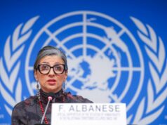 EUA colocam Albanese, especialista da ONU, de volta na lista de indivíduos sancionados, mostra site do Tesouro EUA colocam Albanese, especialista da ONU, de volta na lista de indivíduos sancionados, mostra site do Tesouro