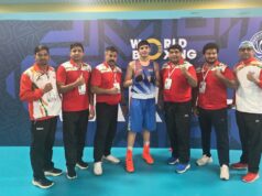 Encerramento esportivo indiano, 12 de maio: Lakshay luta pela medalha de ouro no Campeonato Asiático de Boxe Sub-17 Encerramento esportivo indiano, 12 de maio: Lakshay luta pela medalha de ouro no Campeonato Asiático de Boxe Sub-17