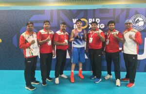 Encerramento esportivo indiano, 12 de maio: Lakshay luta pela medalha de ouro no Campeonato Asiático de Boxe Sub-17 Encerramento esportivo indiano, 12 de maio: Lakshay luta pela medalha de ouro no Campeonato Asiático de Boxe Sub-17