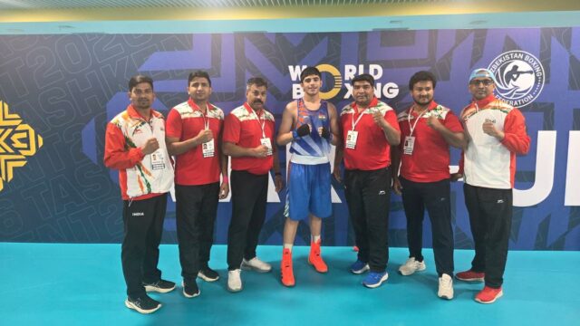 Encerramento esportivo indiano, 12 de maio: Lakshay luta pela medalha de ouro no Campeonato Asiático de Boxe Sub-17
