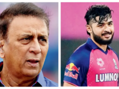 `Entregar a bola para Ferreira foi uma jogada suicida` Gavaskar sobre a capitania de Parag `Entregar a bola para Ferreira foi uma jogada suicida` Gavaskar sobre a capitania de Parag