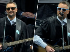 Eric Church identifica ‘6 cordas da vida’ em ‘um dos melhores discursos de formatura de todos os tempos’ Eric Church identifica '6 cordas da vida' em 'um dos melhores discursos de formatura de todos os tempos'