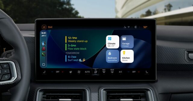 Esses widgets de aplicativos de chatbot AI funcionam com CarPlay
