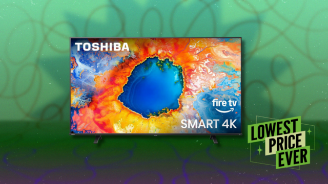 Esta Toshiba Fire TV de 65 polegadas está com 50% de desconto agora
