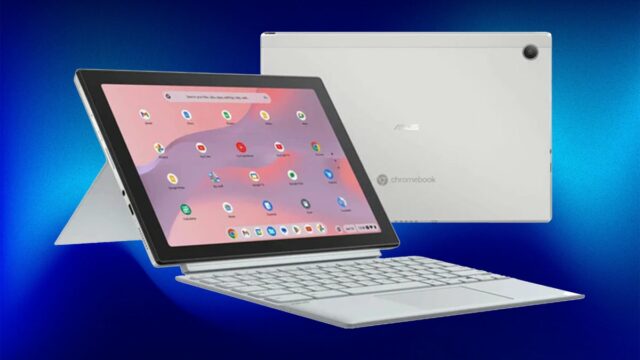 Este Chromebook ASUS recondicionado por US $ 150 tem versatilidade Este Chromebook ASUS recondicionado por US $ 150 tem versatilidade estilo iPad