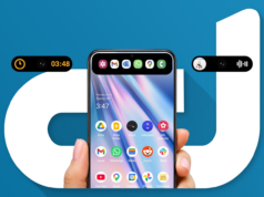 Este aplicativo Android corrigiu uma das minhas maiores frustrações com notificações Close da tela de um smartphone exibindo o painel Configurações rápidas do Android, com o logotipo do Android visível na parte inferior