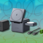 Cubo de carregamento sem fio MagSafe 3 em 1 Anker 15W