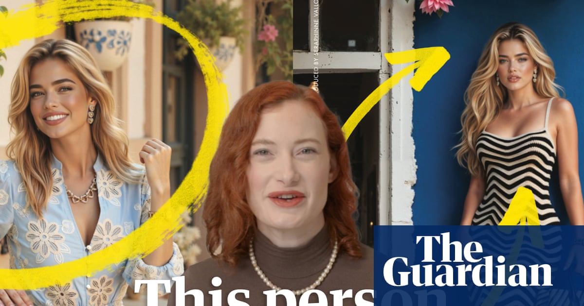 Este modelo não é uma pessoa real: como a IA está sacudindo a moda – vídeo