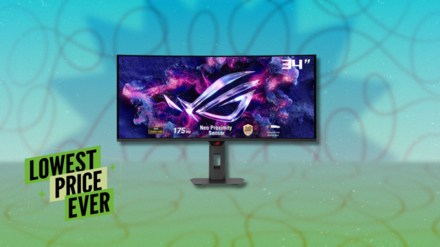 Este monitor Asus QD-OLED de 34 polegadas está com desconto Este monitor Asus QD-OLED de 34 polegadas está com desconto de US $ 300 agora