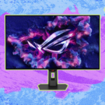 Monitor de jogos ASUS ROG Strix 32 ”4K OLED (XG32UCWMG) - TrueBlack brilhante, modo duplo (4K @ 240 Hz, FHD @ 480 Hz), 0,03 ms, compatível com G-SYNC, sensor de proximidade Neo, USB-C, HDMI 2.1, garantia de 3 anos