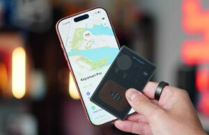 Este rastreador Find My wallet possui dois recursos que o destacam Este rastreador Find My wallet possui dois recursos que o destacam