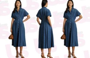 Este vestido Nordstrom lisonjeiro resolve o dilema de ‘nada para vestir’ Este vestido Nordstrom lisonjeiro resolve o dilema de 'nada para vestir'