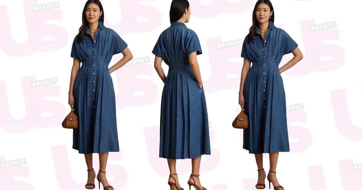 Este vestido Nordstrom lisonjeiro resolve o dilema de 'nada para vestir'