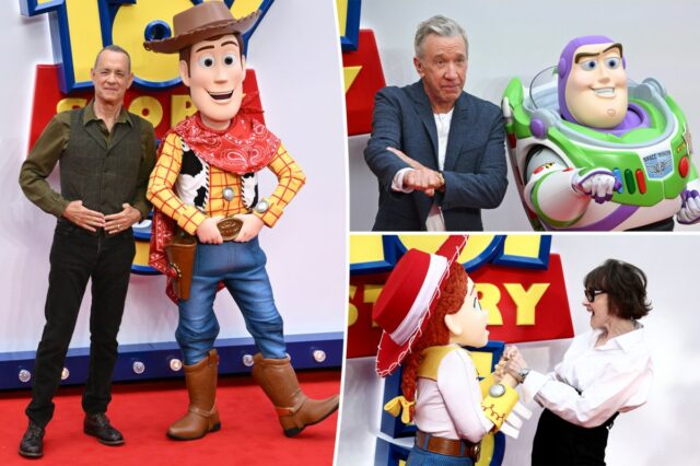 Estreia de ‘Toy Story 5’: veja o tapete vermelho Tom Hanks participa do