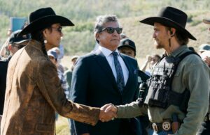 Estrela de ‘Marshals’ revela se eles estão preocupados em serem mortos Os marechais de Yellowstone serão ‘moldados’ pela dor após a morte de Monica