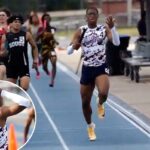 Estrela do atletismo do ensino médio da Carolina do Norte foi controversamente desqualificada imediatamente após vencer a corrida em uma provocação chocante