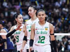 Estrelas de La Salle imploram para sair da piscina do Alas Pilipinas após corrida da UAAP As estrelas do FILE – La Salle Angel Canino, Amie Provido e Shevana Laput não vão se juntar ao Alas Pilipinas para a AVC Women's Cup.