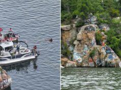 Estudante da Universidade da Geórgia morre após pular de um penhasco no lago do Alabama enquanto comemorava a formatura Estudante da Universidade da Geórgia morre após pular de um penhasco no lago do Alabama enquanto comemorava a formatura
